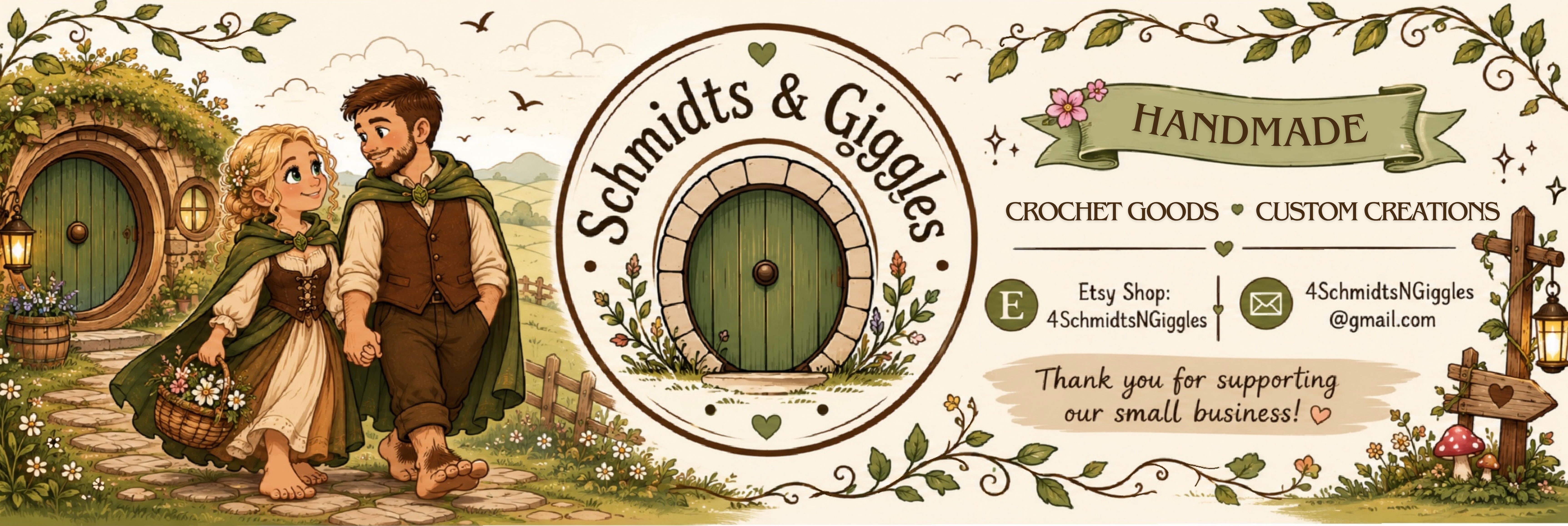 Schmidts & Giggles – Handmade crochet plushies & custom creations
